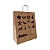 3000 Sacolas de Papel Kraft Personalizadas - Grandes 31x38x15cm - Imagem 1