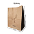 Sacolas de Papel Kraft para Delivery - 31x39,5x18,5cm - Imagem 2