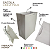 10 Sacolas de Papel Lisas Branca P - 18,5LX22AX9Fcm - Imagem 3