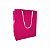 20 Sacolas Basica Rosa Pink P – 18,5LX22AX9Fcm - Imagem 1