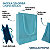 10 Sacolas de Papel Lisas Azul P - 15Lx22Ax7Fcm - Imagem 3