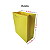 20 Sacolas Coloridas Linha Neon Fluorescente Amarela P –18,5LX22AX9Fcm - Imagem 2