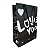 Sacolas De Papel Estampada LOVE YOU Para Presente - 18x26x8cm C/250und - Imagem 1