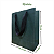 10 Sacolas de Papel Lisas Verde P - 18,5LX22AX9Fcm - Imagem 2