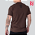 Camiseta Dryfit Marrom - Imagem 4