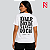 Camiseta Feminina Irmã Marluce Dale Bicuda Branca - Imagem 1