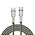 CABO TURBO TITANIUM HYPER PQ-101 100W TIPO-C/TIPO-C - Imagem 2
