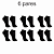 Par de Meias Soquete Cano Curto (Unissex) - Preto - Imagem 3