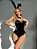 Fantasia de coelhinha para mulheres, lingerie sexy cosplay, body - Imagem 4
