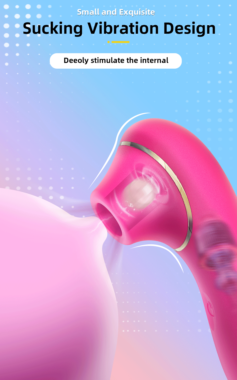 Sugador de clitóris sucção mini vibrador mamilo estimulador de vácuo - Imagem 6