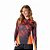 Camiseta Zíper UV50+ Laranja Neon - Imagem 1