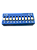 CHAVE DIP SWITCH 10 VIAS - Imagem 1