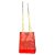 LED VERMELHO RETANGULAR ( 2 X 5 M/M ) - Imagem 1