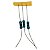 RESISTOR 51K 1W 5% - Imagem 1