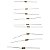 RESISTOR 12R 1/4W 5% - 20 PEÇAS - Imagem 1