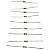 RESISTOR 560K 1/4W 5% - 20 PEÇAS - Imagem 1