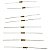 RESISTOR 180R 1/4W 5% - 20 PEÇAS - Imagem 1