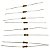 RESISTOR 56K 1/4W 5% - 20 PEÇAS - Imagem 1