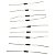 RESISTOR 39R 1/4W 5% - 20 PEÇAS - Imagem 1