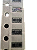 REDE RESISTIVA SMD 332 = 3K3 0603 5% - Imagem 1