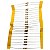 RESISTOR 3M9 1/4W 5% - 20 PEÇAS - Imagem 1