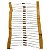 RESISTOR 8K2 1/4W 5% - 20 PEÇAS - Imagem 1