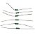 RESISTOR 150K 1/2W 5% - 20 PEÇAS - Imagem 1