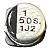 ELETROLÍTICO 1UF/50V  ( SMD 4 X 5 M/M ) - Imagem 1