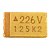 CAPACITOR TANTALO SMD 226 = 22UF/35V CASE C - Imagem 1