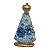 Imagem Nossa Senhora Aparecida 10cm Gesso Cristal Azul Claro - Imagem 2