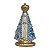 Imagem Nossa Senhora Aparecida 10cm Gesso Cristal Azul Claro - Imagem 1