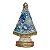 Imagem Nossa Senhora Aparecida 15cm Gesso Cristal Azul Claro - Imagem 2