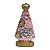 Imagem Nossa Senhora Aparecida 11cm Gesso Cristal Rosa - Imagem 2