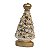 Imagem Nossa Senhora Aparecida 11cm Gesso Cristal Bege - Imagem 2