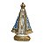 Imagem Nossa Senhora Aparecida 21cm Gesso Cristal Azul Claro - Imagem 1