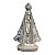 Imagem Nossa Senhora Aparecida 21cm Gesso Cristal Prata - Imagem 1