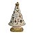 Imagem Nossa Senhora Aparecida 21cm Gesso Renda Medalha - Imagem 2