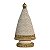 Imagem Nossa Senhora Aparecida 21cm Gesso Pérola Bege - Imagem 2