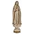 Imagem Nossa Senhora de Fátima 30cm Gesso Pérolas Bege - Imagem 1