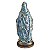 Imagem Nossa Senhora das Graças 40cm Gesso Cristal Azul Claro - Imagem 2