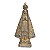 Imagem Nossa Senhora Aparecida 40cm Gesso Renda Ouro - Imagem 1