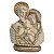 Sagrada Família busto P  325g  14/10,5cm  gesso/pérolas sintéticas - Imagem 1