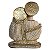Sagrada Família busto M  640g  18,5/14cm  gesso/pérolas sintéticas - Imagem 2