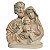 Sagrada Família busto G  2,210g  25/22,5cm  gesso/travertino - Imagem 1