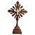 Divino Espírito Santo Pedestal raio simples IN 294g 35/21cm  encerado - Imagem 1