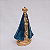 Imagem Nossa Senhora Aparecida 21cm Gesso Barroco Azul Escuro - Imagem 2