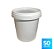 Pote 1 Litro com Tampa Lacre - 50 Peças - Imagem 2