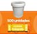 Pote Plastico 1L - Kit com 500 Peças - Imagem 1