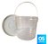 Balde 2.2L Transparente - Kit 05 Peças - Imagem 2