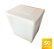 Pote Retangular 10 Litros com Tampa Atoxico BPA Free - Kit 50 Peças - Imagem 1